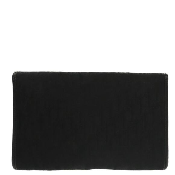 DIOR Trotter Canvas Chain Shoulder Bag Black - Picture 3 of 13